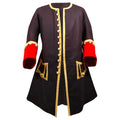 French Navy Officer Dark Blue Wool Coat