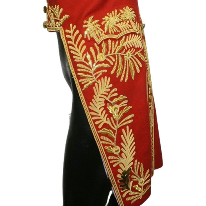 Hand Made Embroidery British Court Levee Jacket