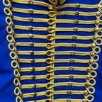 Royal Blue Hussars Jacket Scottish Tunic Jacket Military Uniform Napoleonic