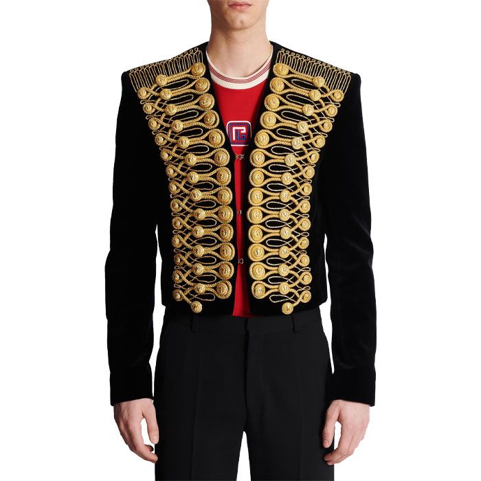 Brandenburg Jacket With Embroidery