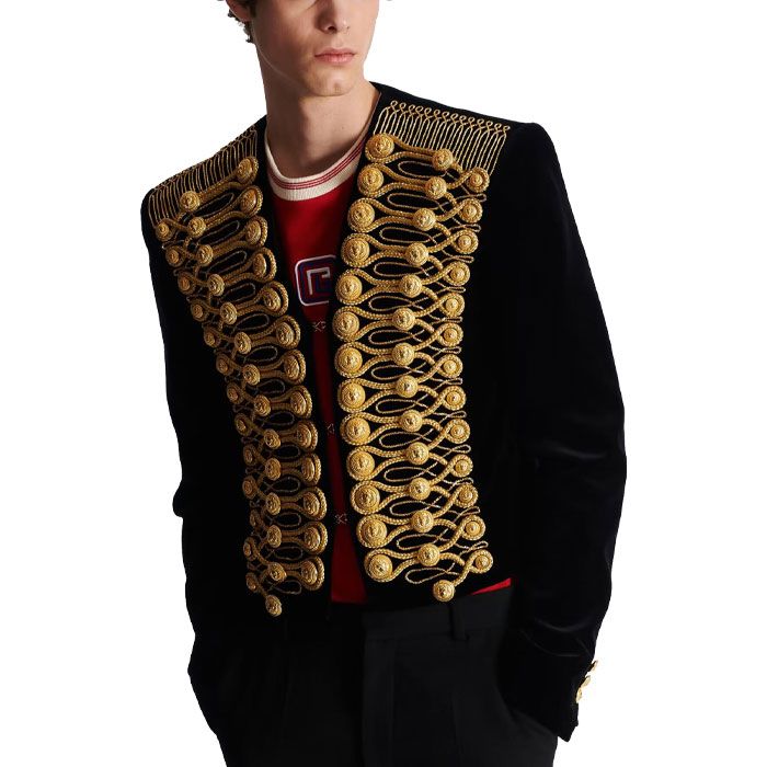Brandenburg Jacket With Embroidery