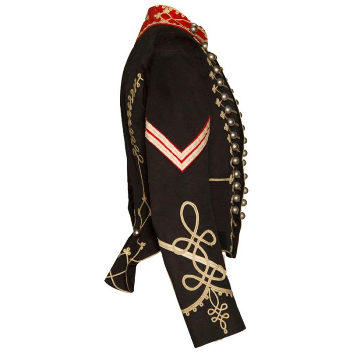 Black Wool America Cavalry Jacket