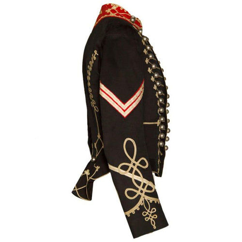 Black Wool America Cavalry Jacket