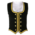 Black Wool Highland Dance Vest
