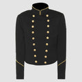 Black Woo Military Jacket