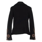 Black Wool With Gold Braid Jacket