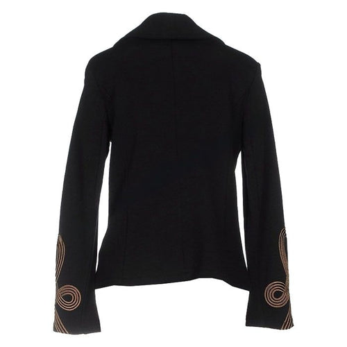 Black Wool With Gold Braid Jacket