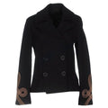 Black Wool With Gold Braid Jacket
