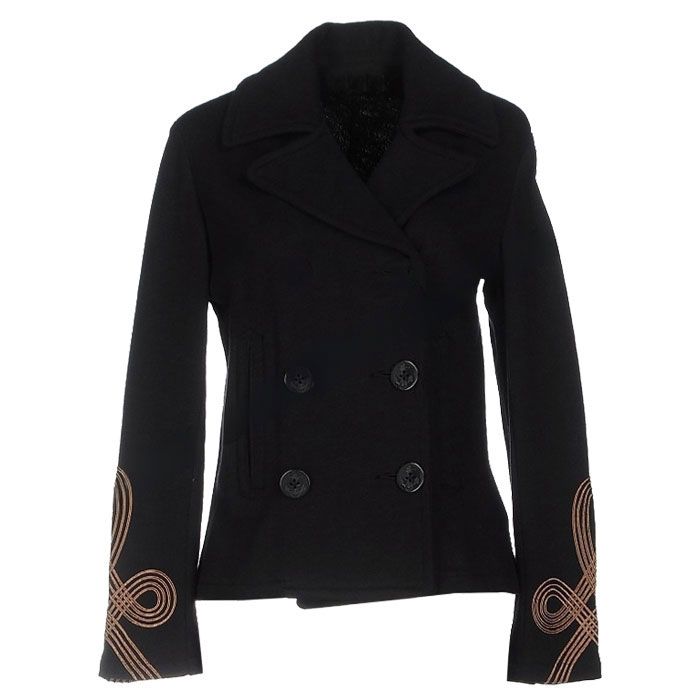 Black Wool With Gold Braid Jacket