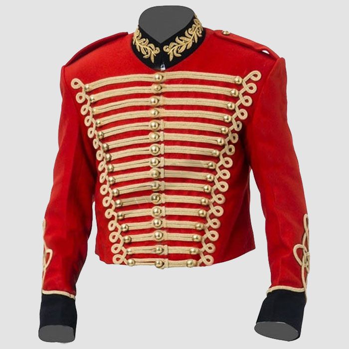 British Army Cavalry jacket Modern Day Steampunk Military Uniform