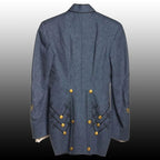 Civil War Style Military Jacket – Vintage Grey Hussar Uniform