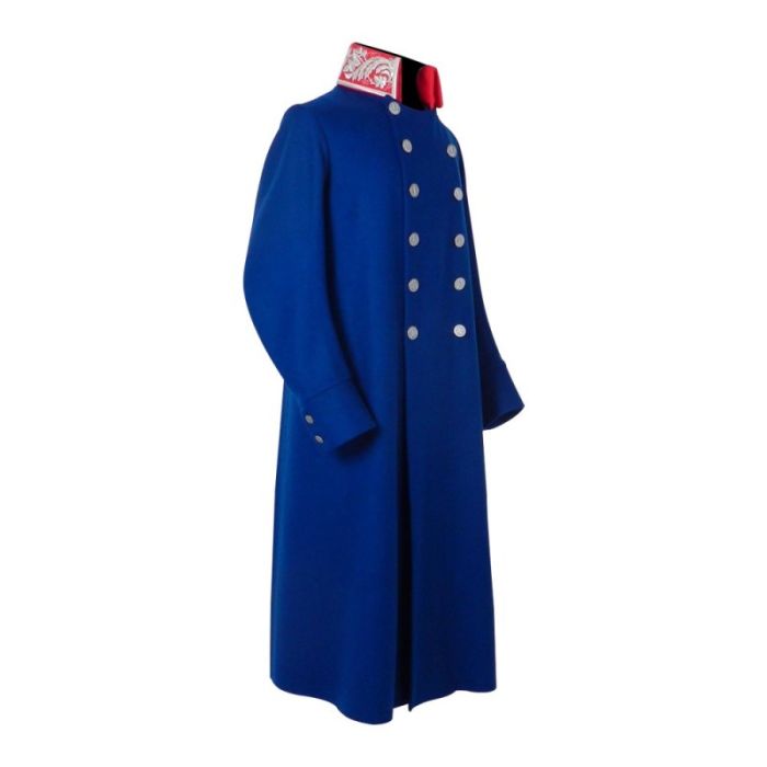 Coat For War Commissioner Embroidery On Ollar