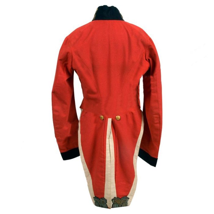 Coat Worn By Major Edmund Richard Jeffrey Depot Battalion Pattern 1846