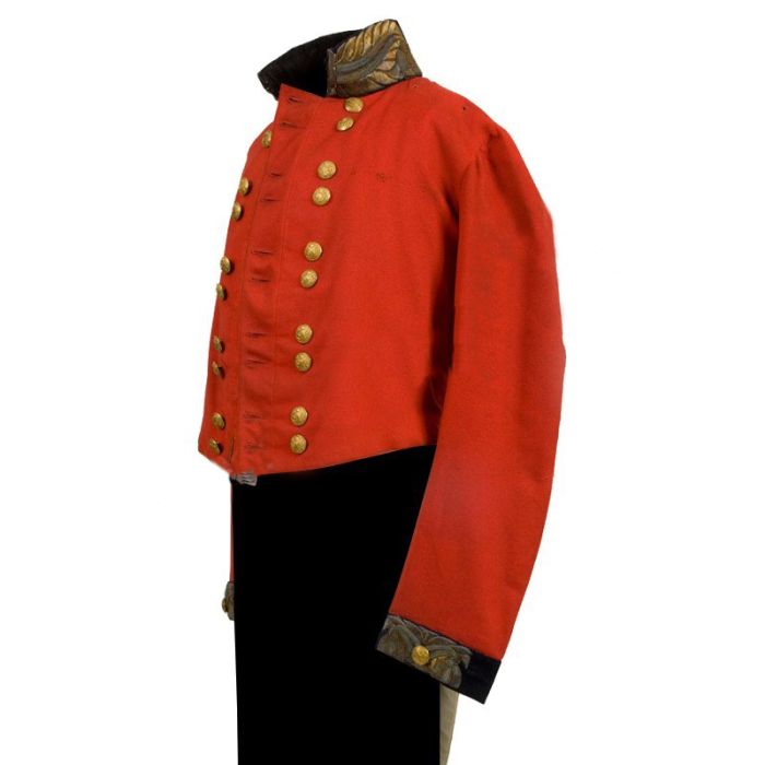 Coat Worn By Major Edmund Richard Jeffrey Depot Battalion Pattern 1846