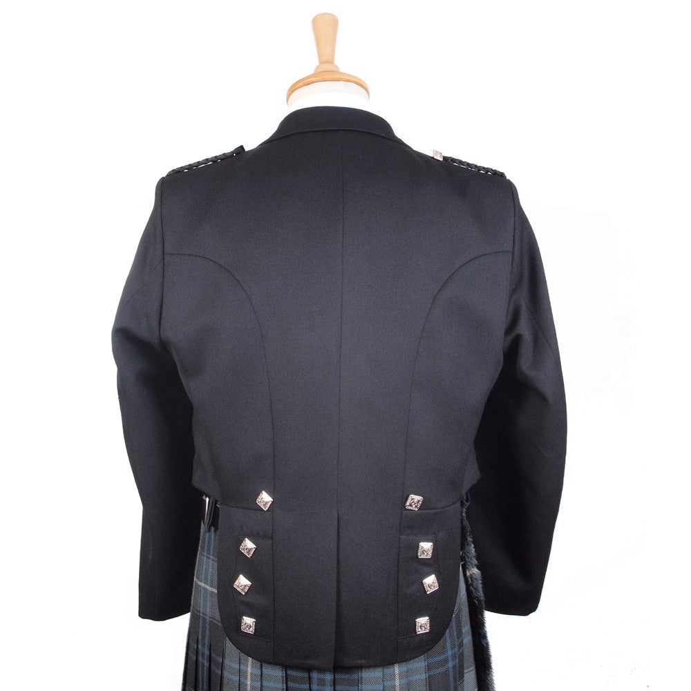 Vegan Prince Charlie Kilt Jacket and Waistcoat in Seven Colors
