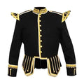 Black Doublet Fancy With Gold Braid