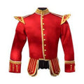Red Doublet Fancy Blazer Wool Gold Braid