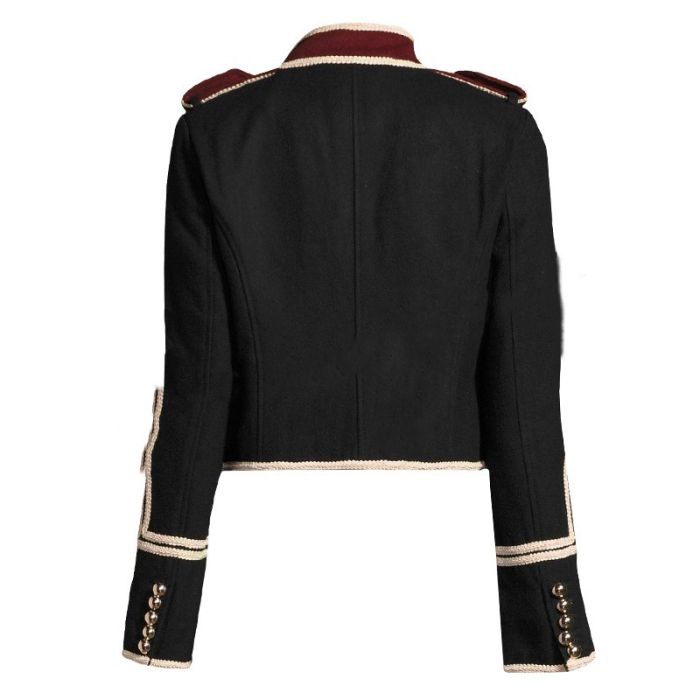 Marching Band Jacket Hussar Twill Black
