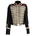 Marching Band Jacket Hussar Twill Black
