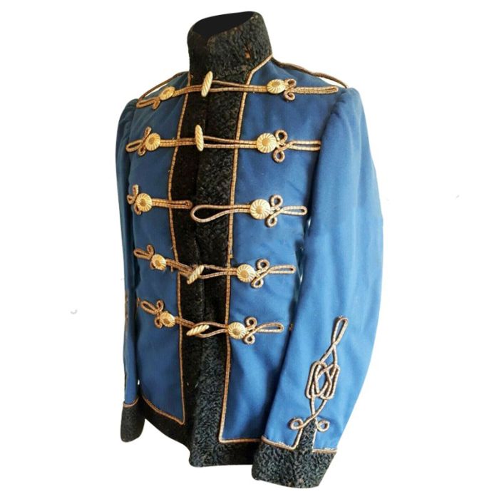 Uniform Jackets Royal Blue Hussars Dolman Officers Tunic