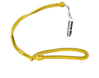 Whistle Cords & Lanyards Yellow