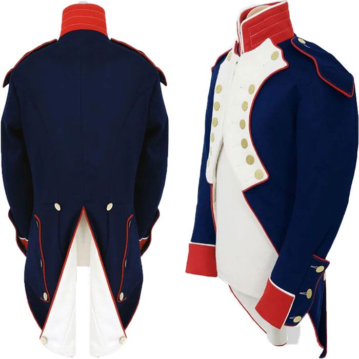 Civil War Jacket, British War Jackets Single Breasted Coats