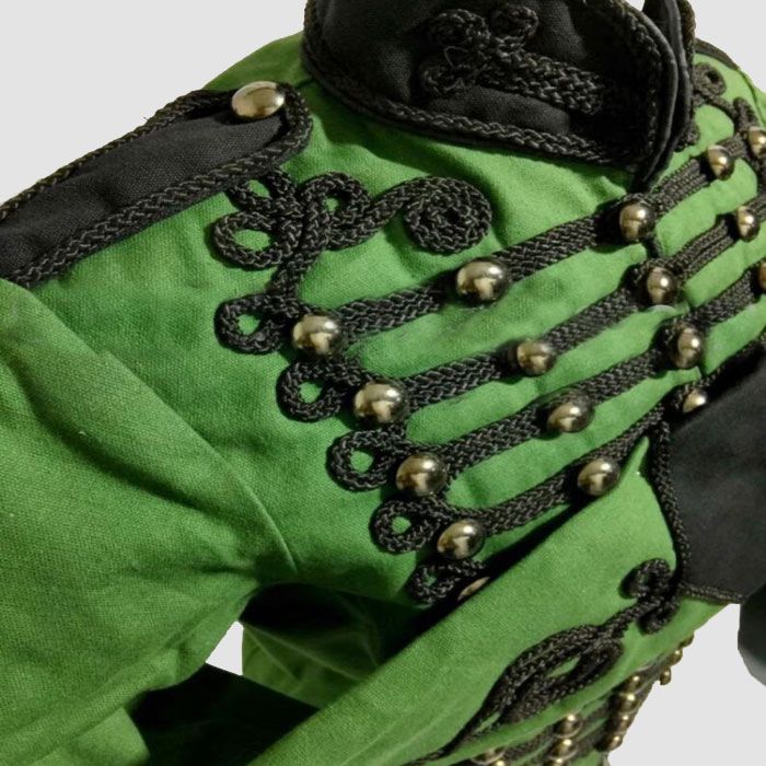 Sharpe Style Jacket Green Black