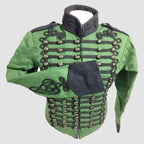 Sharpe Style Jacket Green Black