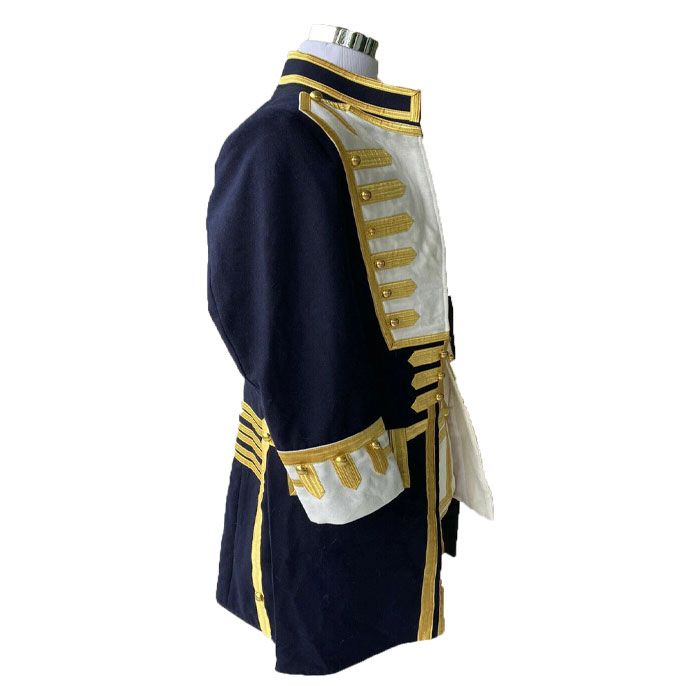 Men's Gothic Military Admiral General Officers Overcoat