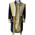 Men's Gothic Military Admiral General Officers Overcoat