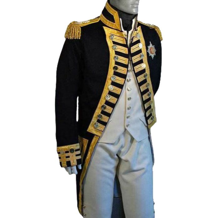 British Vice Admiral Historical Military Jacket