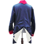 Navy Blue Regimental Coat American Frock Jacket Steampunk