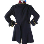 Ladies Navy Blue piece British Naval Officers Historical Coat And Vest