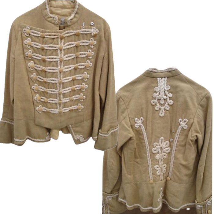 Hussar's Jacket Theatrical Wear Replica Jacket Military Antique Jacket