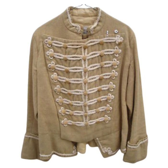 Hussar's Jacket Theatrical Wear Replica Jacket Military Antique Jacket