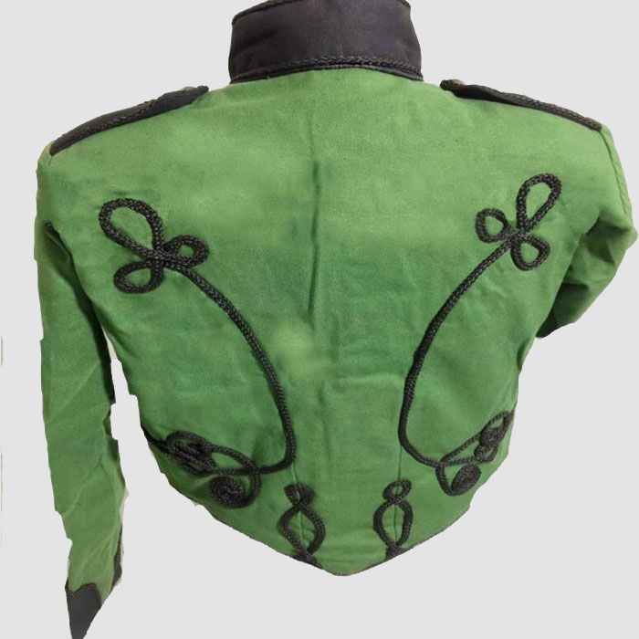 Sharpe Style Jacket Green Black