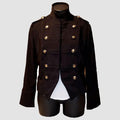 Black Womens Military Style Jacket Alycimikay