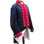 Navy Blue Regimental Coat American Frock Jacket Steampunk