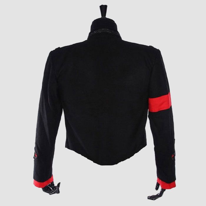 Michael Jackson Black Jacket Mtv Awards Military