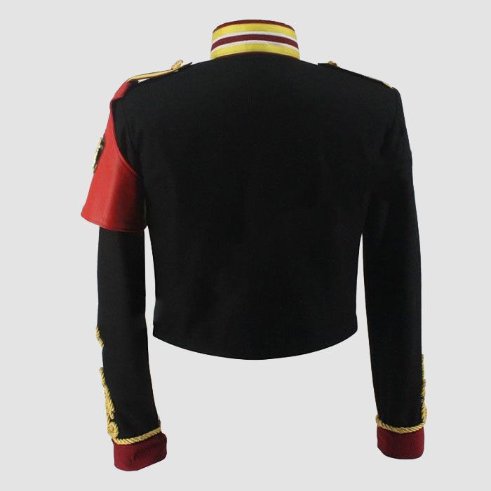 Michael Jackson Jackets Black Royal Retro Military