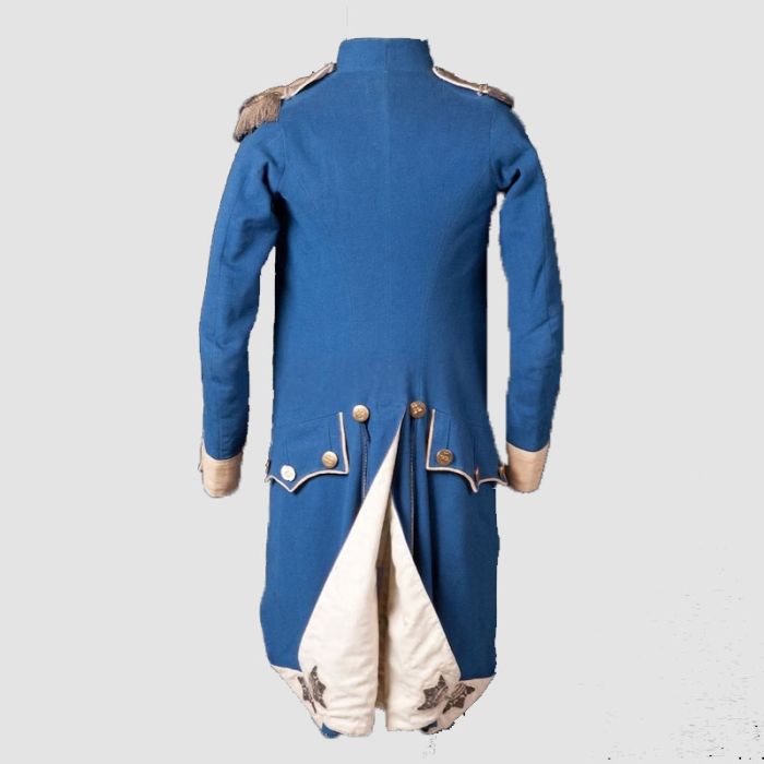 Napoleonic Military Jacket Handmade Wool French Officer Coat