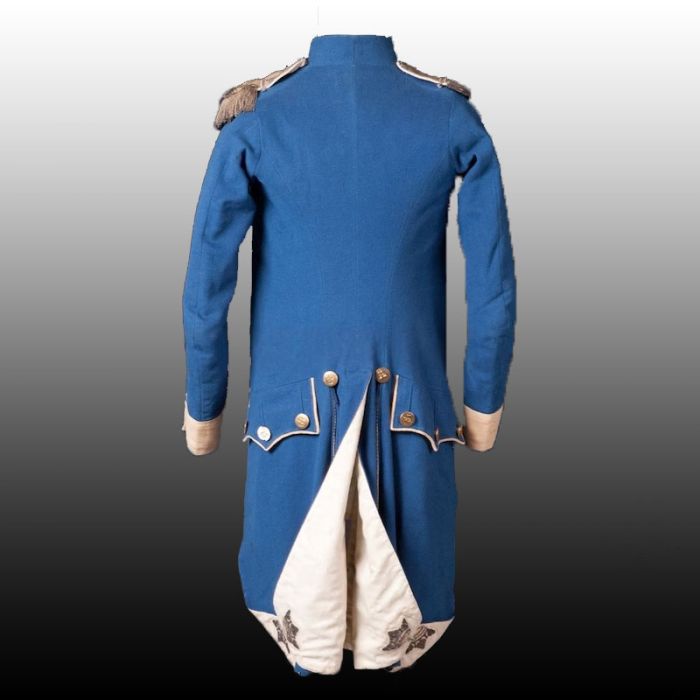 Napoleonic Military Jacket Handmade Wool French Officer Coat