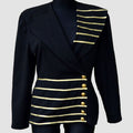 New Military Women Jacket Army Steampunk Blazer jacket