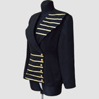 New Military Women Jacket Army Steampunk Blazer jacket