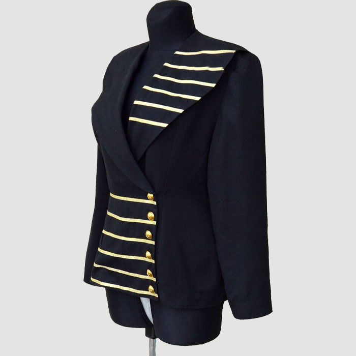 New Military Women Jacket Army Steampunk Blazer jacket