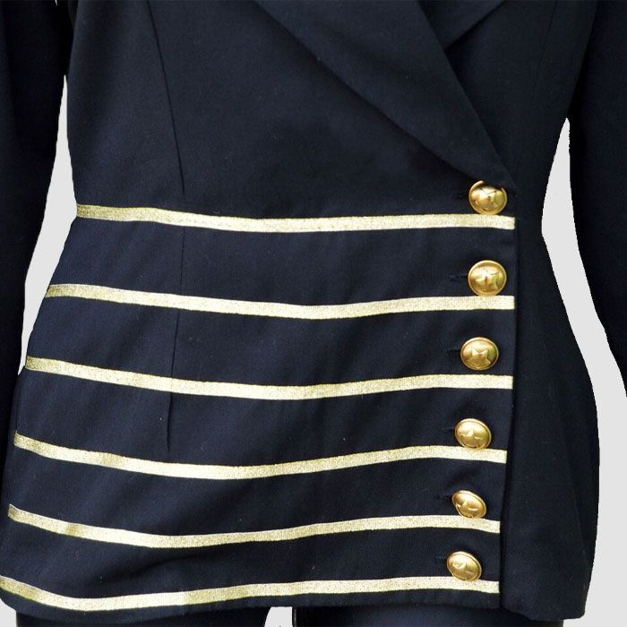 New Military Women Jacket Army Steampunk Blazer jacket