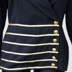 New Military Women Jacket Army Steampunk Blazer jacket