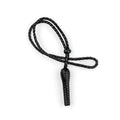 Black Braid Corded Knot