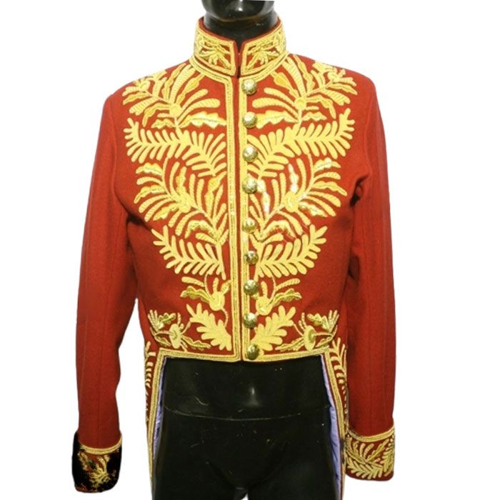 Hand Made Embroidery British Court Levee Jacket