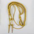 Aiguillette Gold Cord Army Two Brass Gold Plated Tips